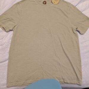 Men's Classic Beige Striped Tee